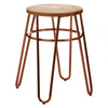 Diston Rose Gold Hairpin Stool