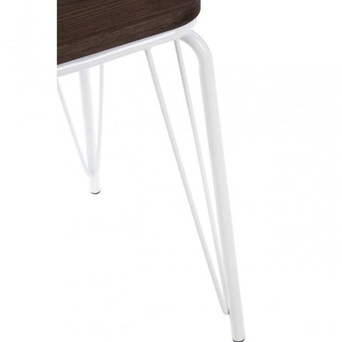 Diston White Elm Small Stool