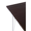 Diston White Elm Wood Table