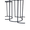 Eltan Trio Hammered Metal Tables