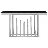Elise Silvered Console Table