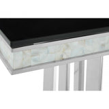 Elise Silvered Console Table