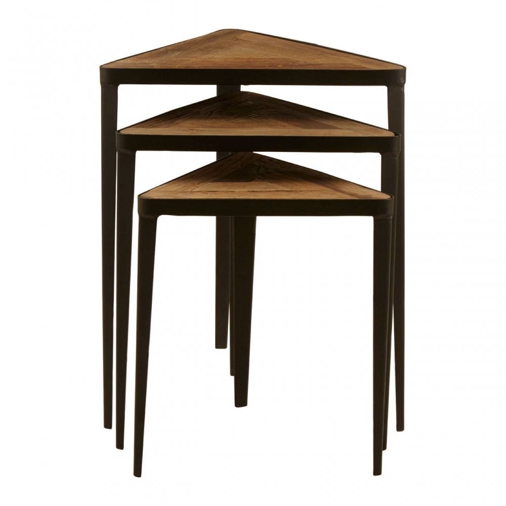 Elmont Set of Three Triangular Tables
