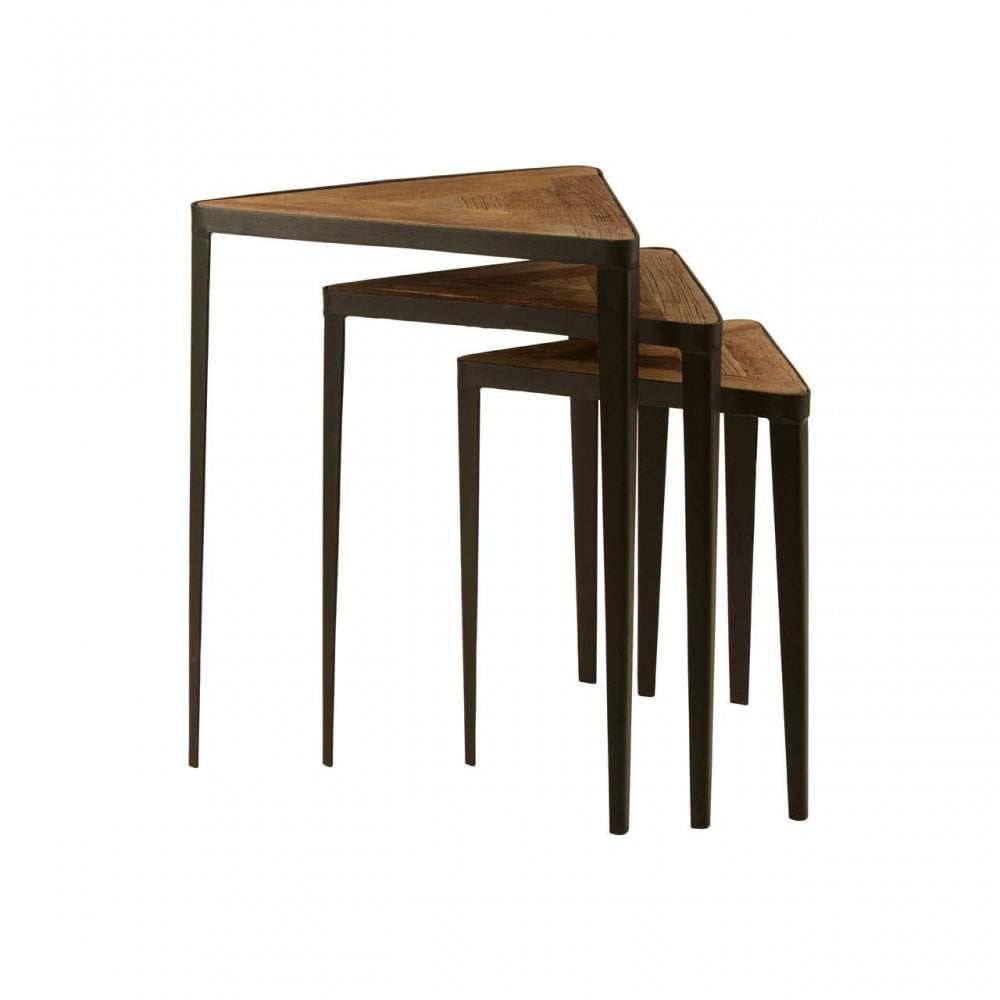 Elmont Set of Three Triangular Tables