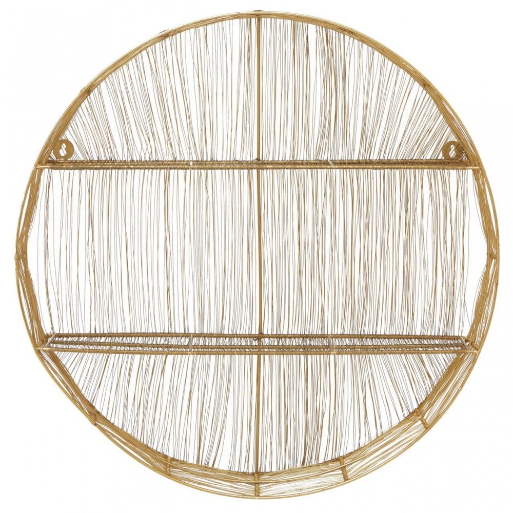 Orion Wire Round Wall Shelf