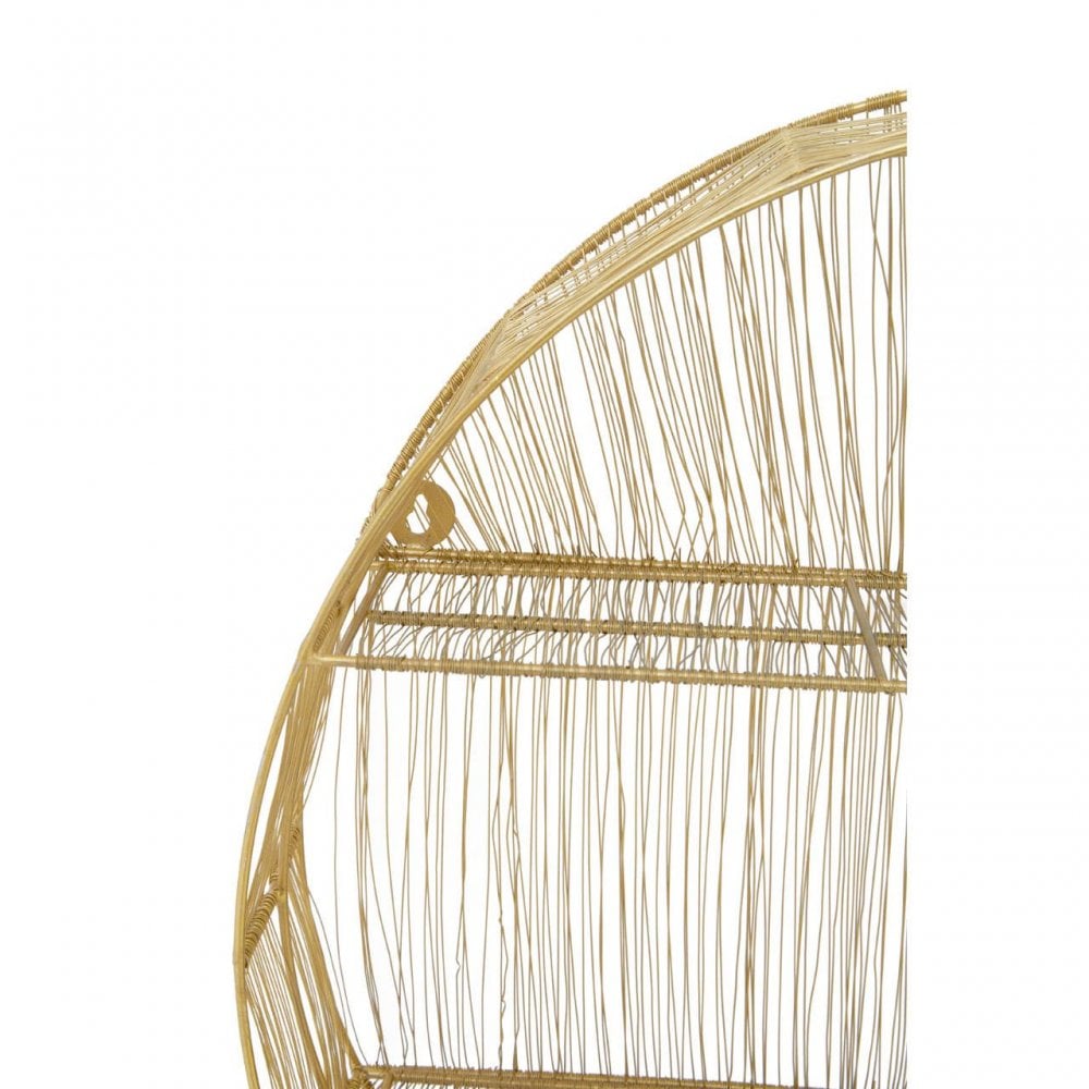 Orion Wire Round Wall Shelf