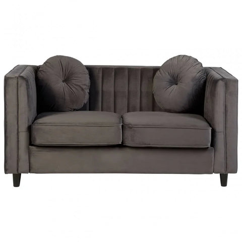 Farrah Two Seat Velvet Sofa