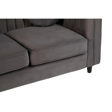 Farrah Two Seat Velvet Sofa