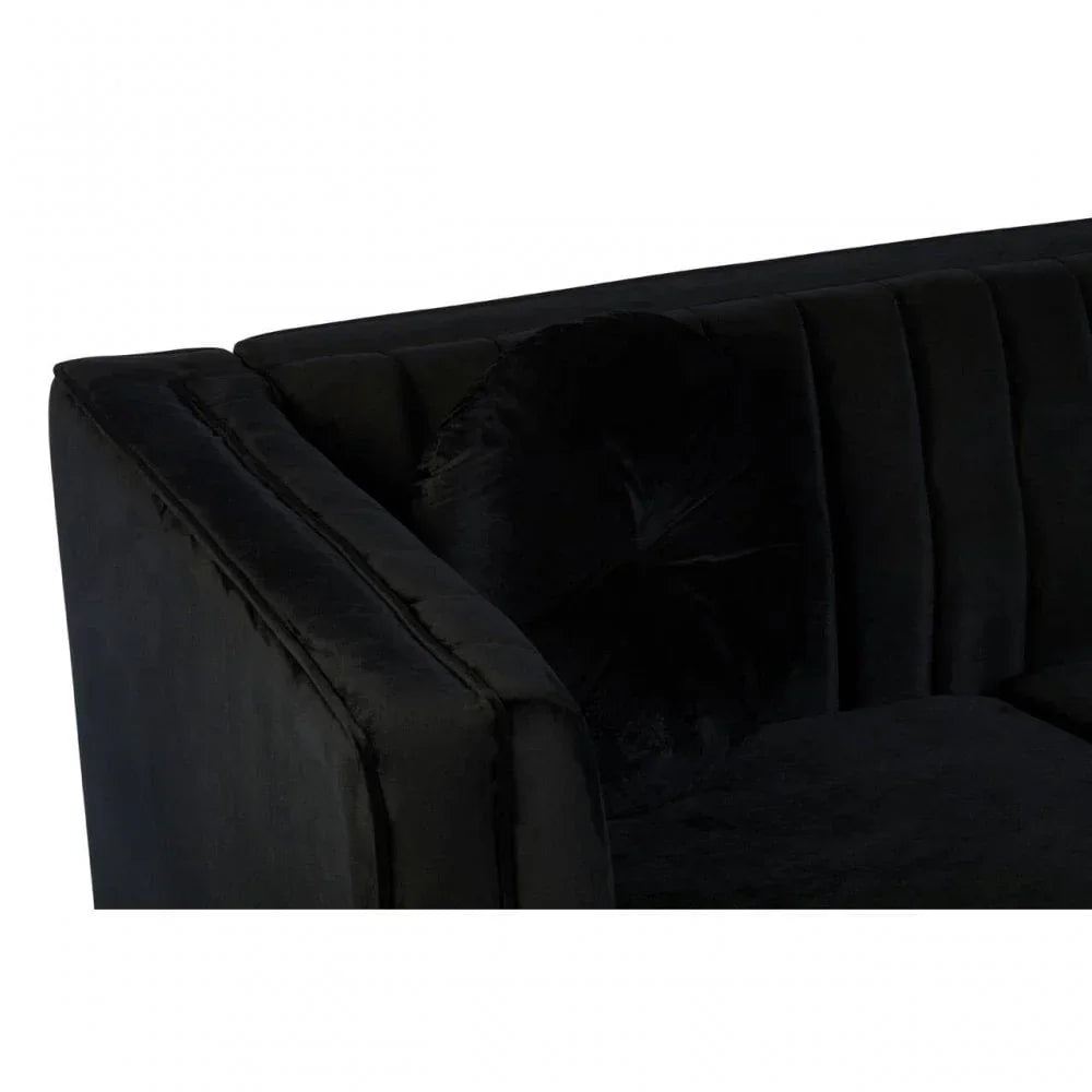 Farrah Two Seat Velvet Sofa