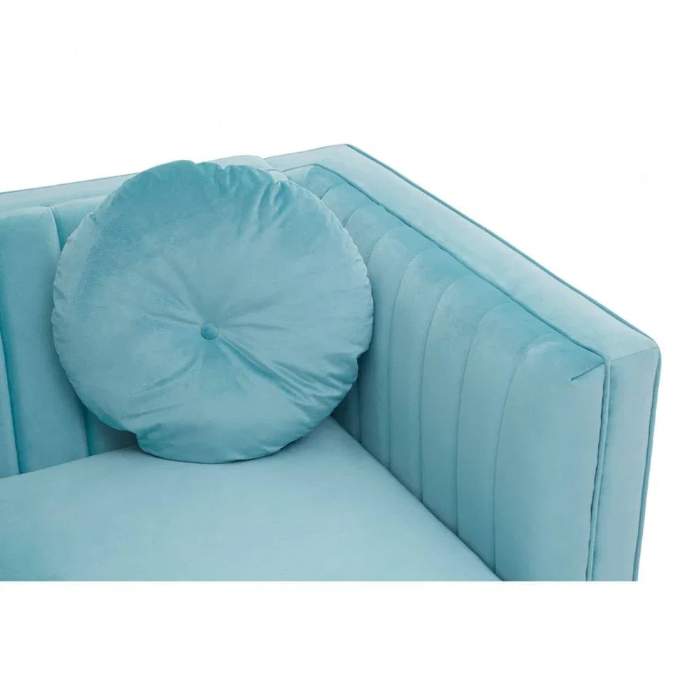 Farrah Two Seat Velvet Sofa
