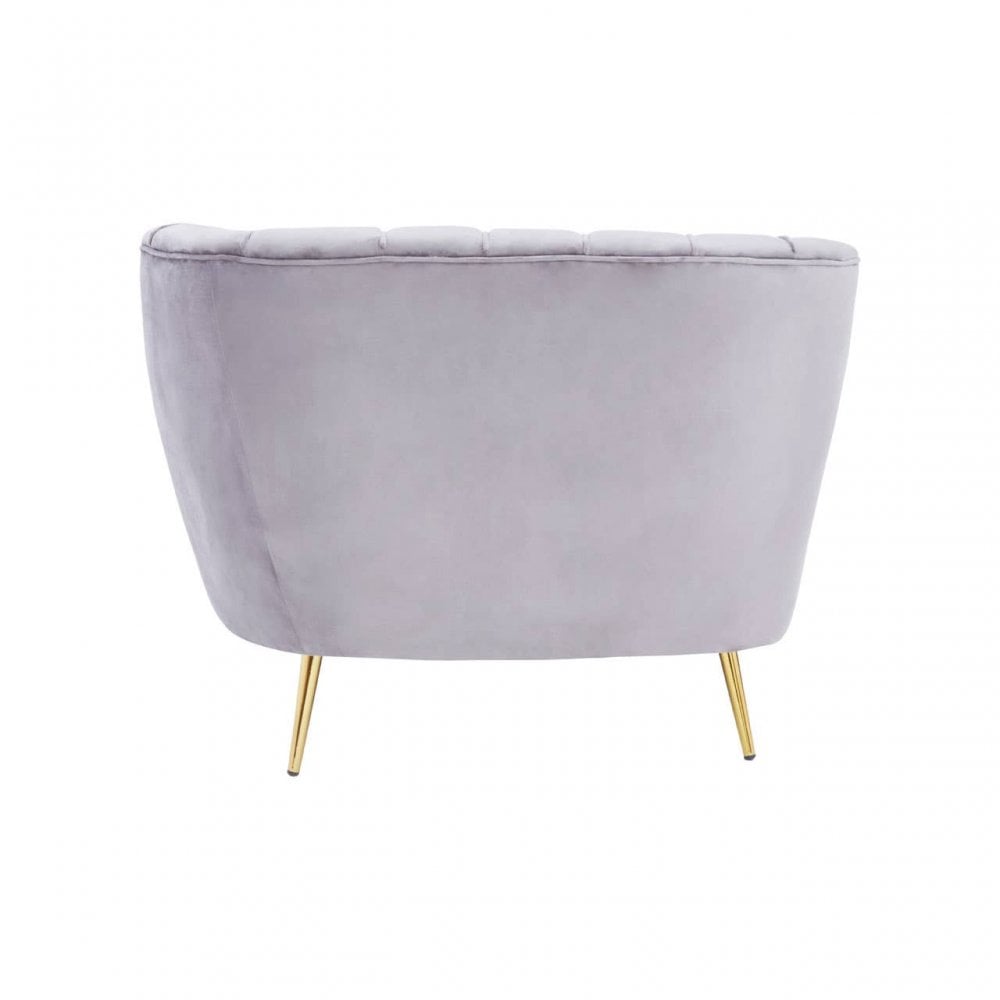 Selina Left Arm Velvet Chaise