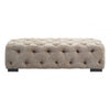Mason Natural Fabric Footstool