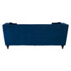 Daxton Three Seater Navy Blue Velvet Sofa