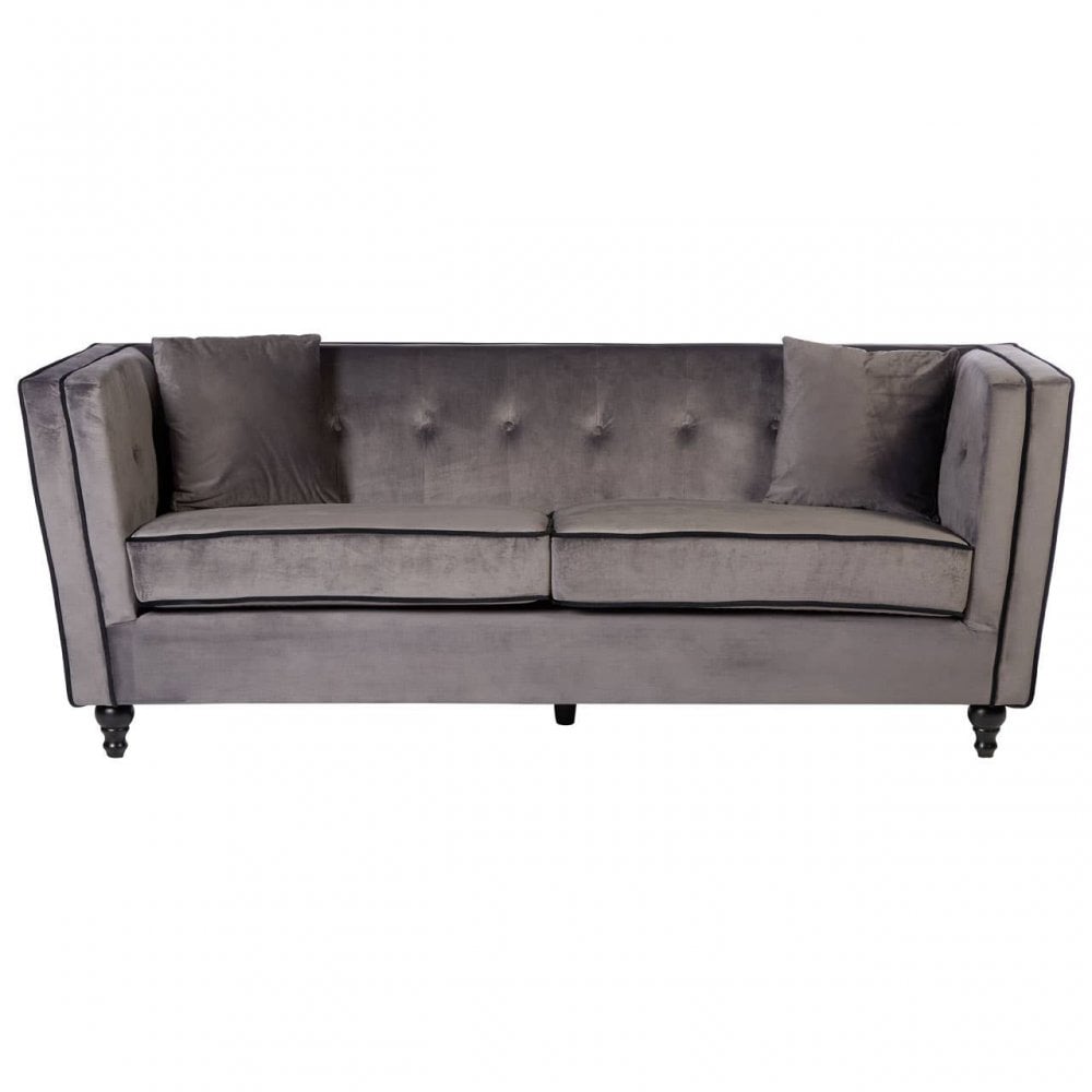 Daxton Velvet 3 Seat Sofa