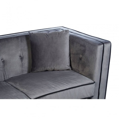 Daxton Velvet 3 Seat Sofa