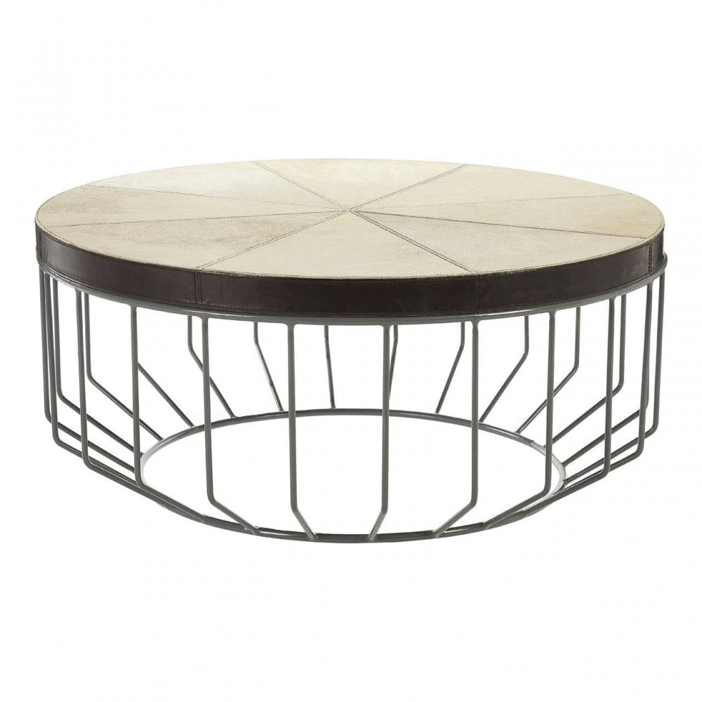 Lancaster Townhouse Fifty Five South Leather Coffee Table