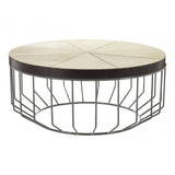Lancaster Townhouse Fifty Five South Leather Coffee Table