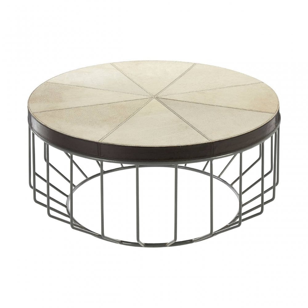 Lancaster Townhouse Fifty Five South Leather Coffee Table