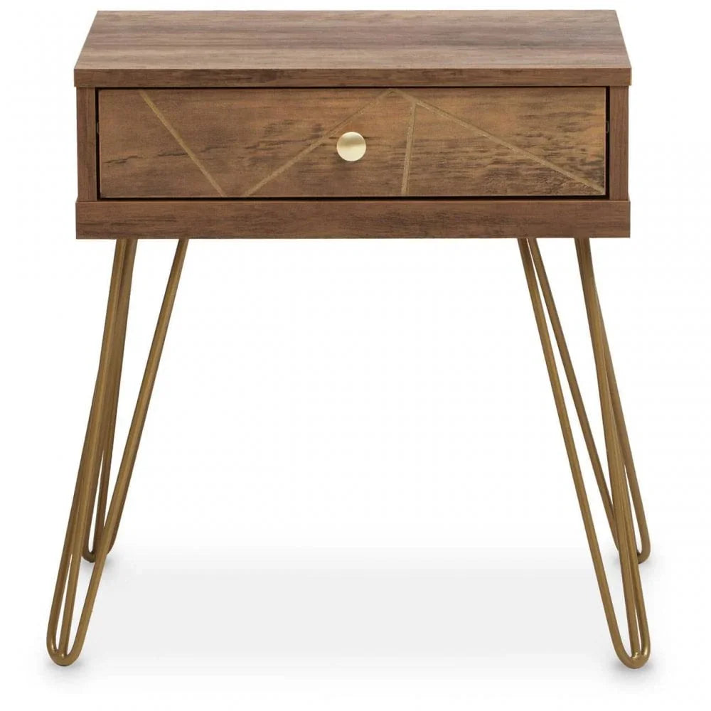 Milan One Drawer Side Table