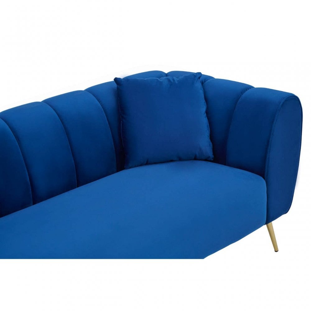 Aria 3 Seat Midnight Velvet Sofa