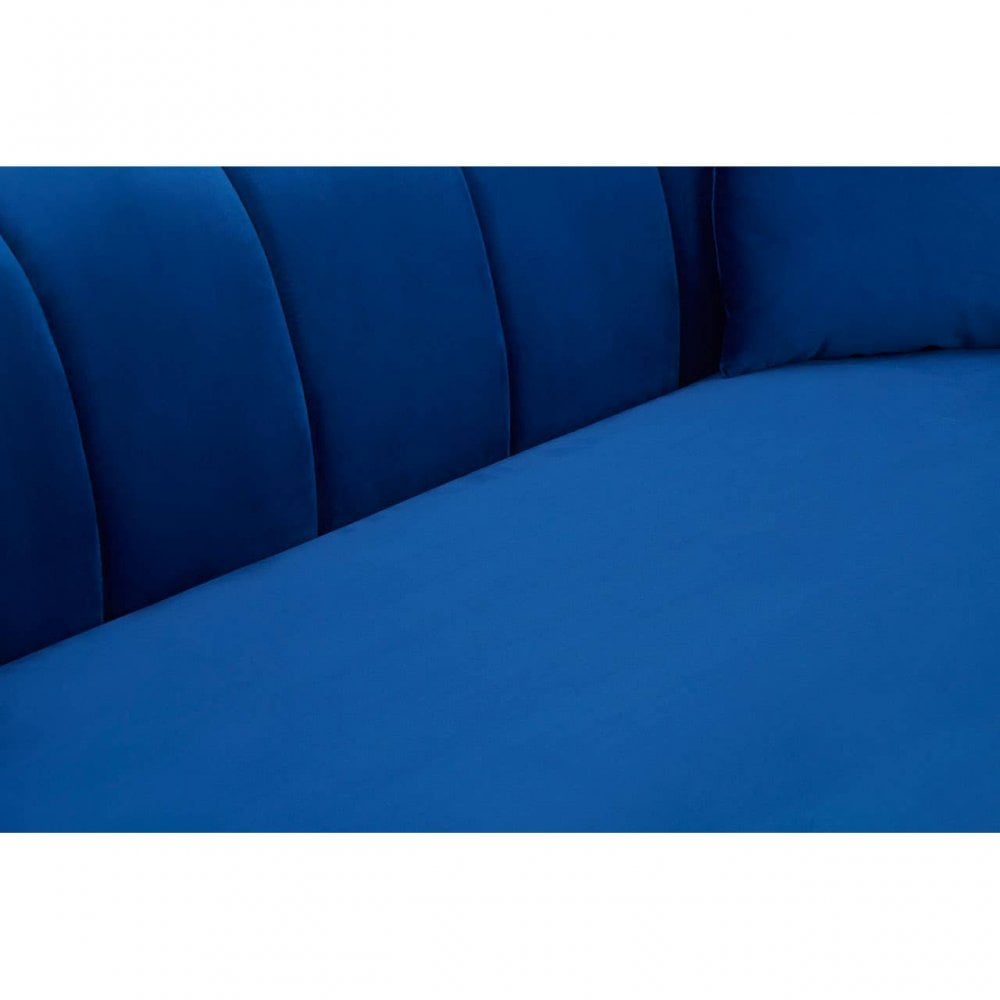 Aria 3 Seat Midnight Velvet Sofa