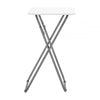 Gabby Collapsible Table with White Surface