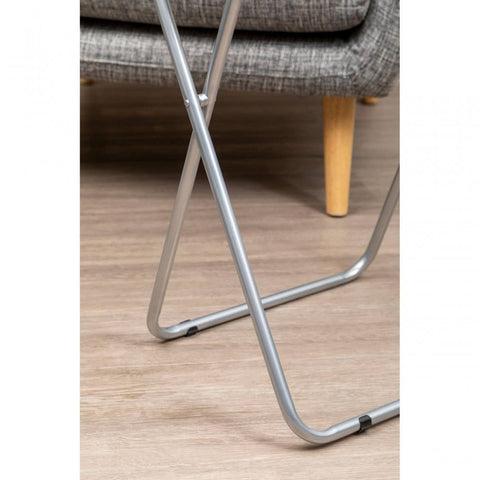 Gabby Collapsible Table with White Surface