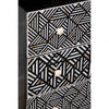 Meridian Bone Monochrome Chest of Drawers
