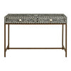 Meridian Console Table With Gold Finish Legs