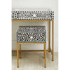 Meridian Console Table With Gold Finish Legs