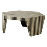 Meridian Striped Coffee Table