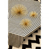 Meridian Striped Coffee Table