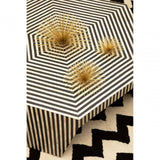 Meridian Striped Coffee Table
