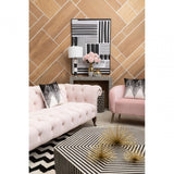 Meridian Striped Coffee Table