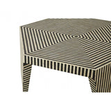 Meridian Striped Coffee Table