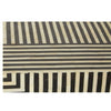 Meridian Bone Inlay Stripe Design Console Table