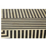 Meridian Bone Inlay Stripe Design Console Table