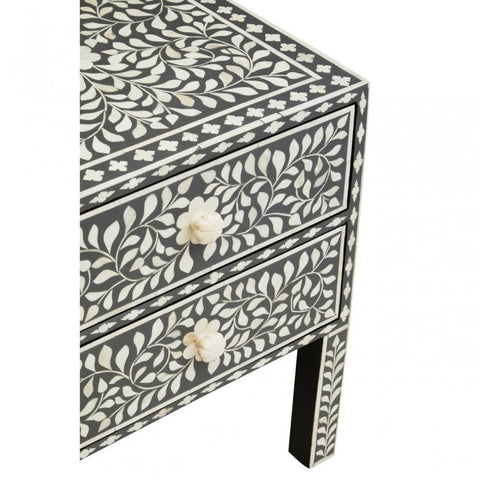 Meridian Two Drawer Side Table
