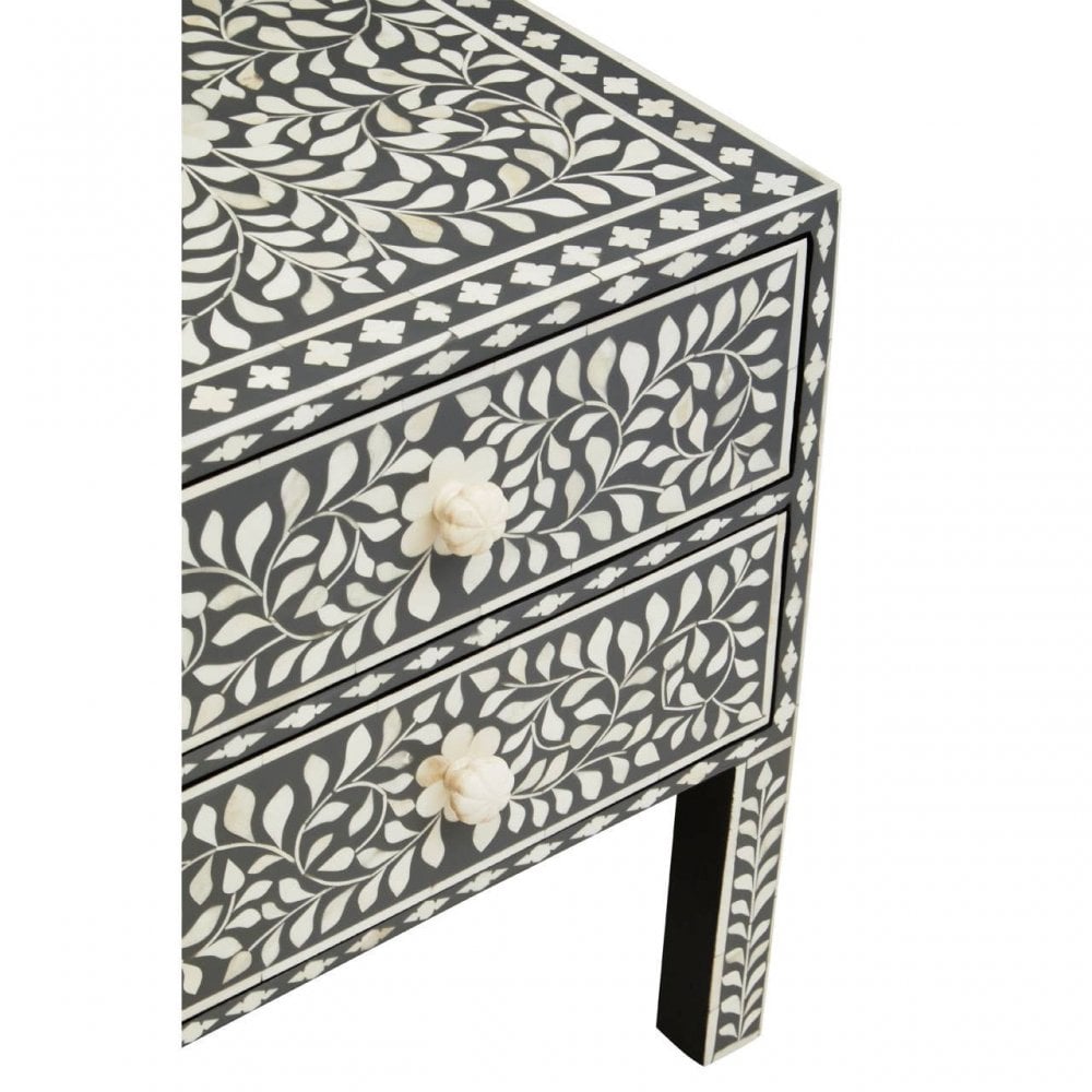 Meridian Two Drawer Side Table