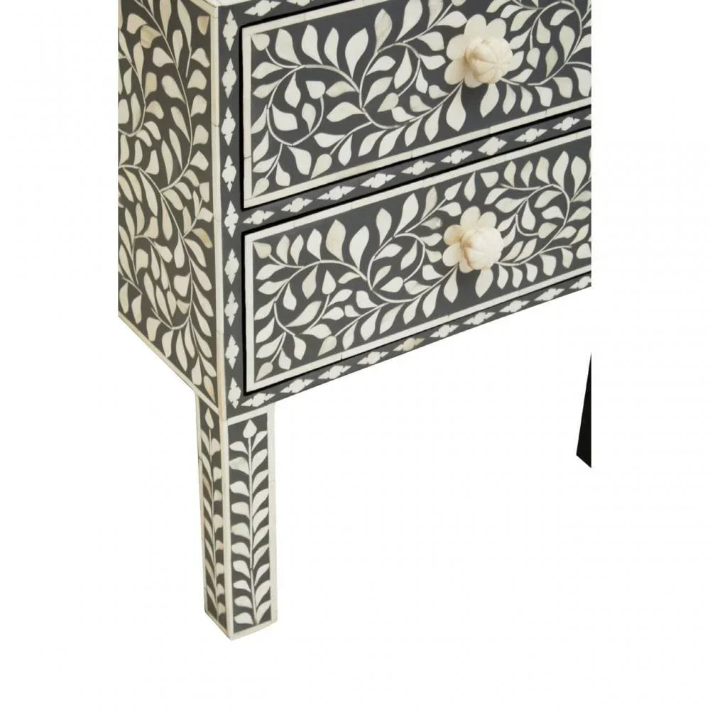 Meridian Two Drawer Side Table