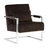 Emerson Black Fabric Armchair