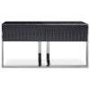 Verona Grey Finish Console Table