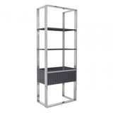 Verona Grey Shelf Unit