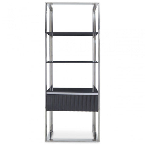 Verona Grey Shelf Unit