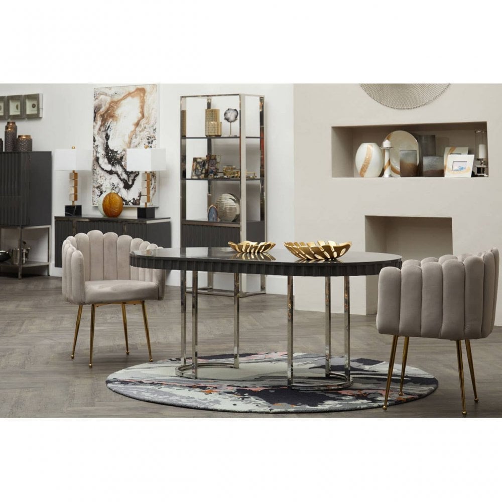 Verona Grey Shelf Unit