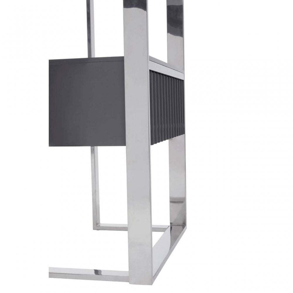 Verona Grey Shelf Unit