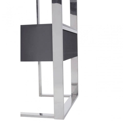 Verona Grey Shelf Unit