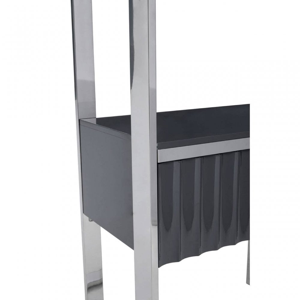 Verona Grey Shelf Unit