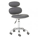 Ella Grey PU Home Office Chair