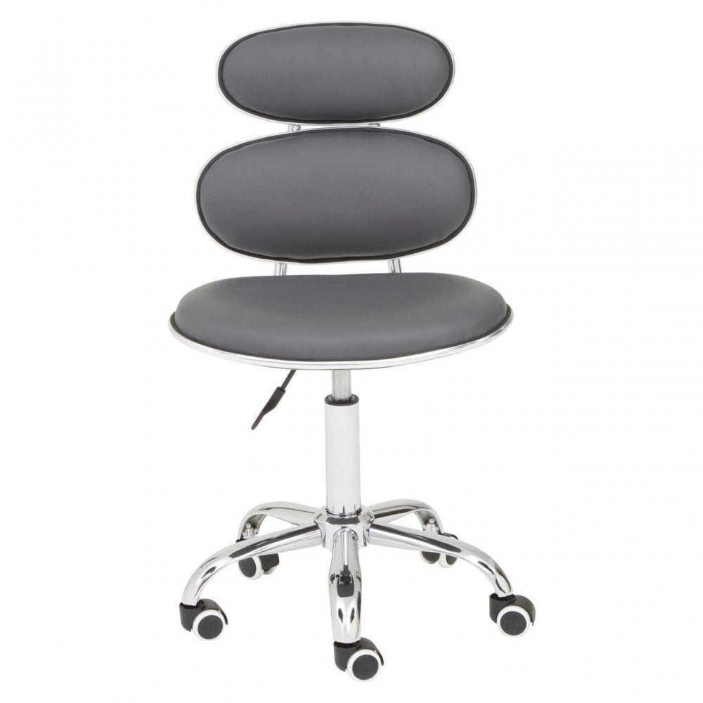Ella Grey PU Home Office Chair